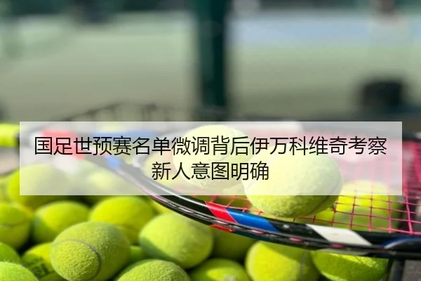 国足世预赛名单微调背后伊万科维奇考察新人意图明确